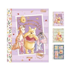Caderno Colegial Costurado LUXO 80 fls URSINHO POOH - TILIBRA - UND