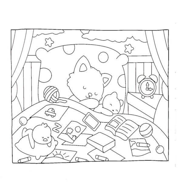 Livro de Colorir Cozy and Cute - CIRANDA - UND