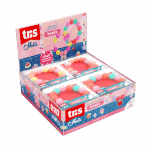 Borracha em Pulseira C/ Pingente Holic - TRIS - UND