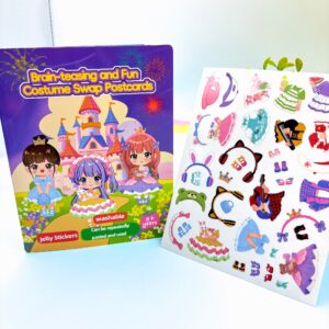 Kit Cenário Educativo Adesivo Gelatina Menininhas - IMPORTADO - UND