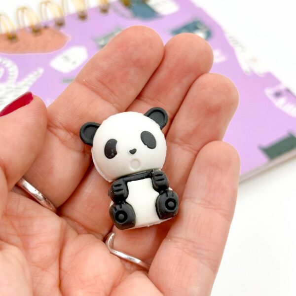 Borracha 3D Colorful Panda