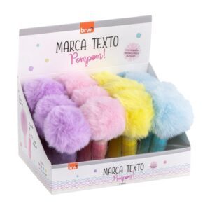 Marca Texto Divertido Pompom - BRW - UND