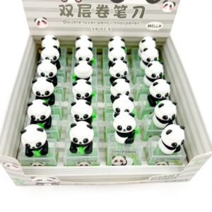 Apontador Quadrado Panda - UND