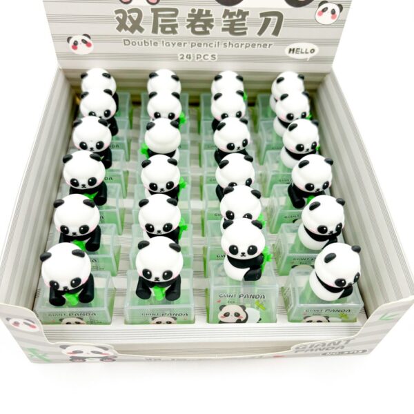 Apontador Quadrado Panda - UND