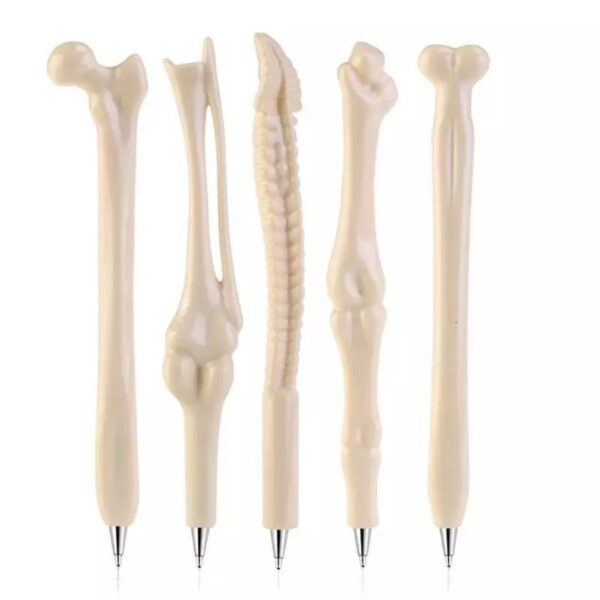 Caneta Fofa Osso Lovelypen - Kit 5 Und