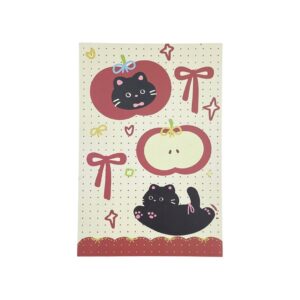 Bloco Caderno A5 Apple Cat 14x21cm - UNISO - UND