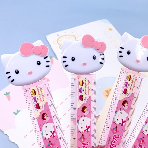 Régua 15cm Hello Kitty - Kit 2 Und