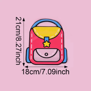 Embalagem ZIP LOCK Mochilinha 18X21cm M - IMPORTADO - PACOTE 12 UND