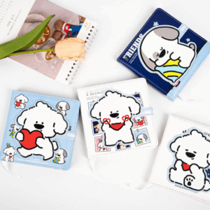 Mini Caderno LUXO c/ Fechamento Happy Doggy - IMPORTADO - UND