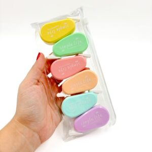 Fita Corretiva Pastel - BLISTER 6 UND