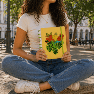 Caderno de Disco BRASILIDADES  20x26cm 10 Discos 80 Flhs- TOKYO DESIGN - UND