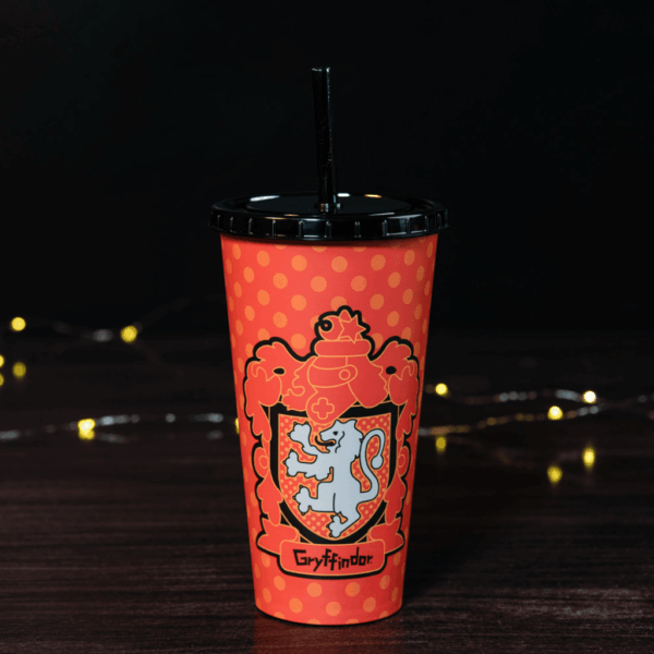 Copo Refri c/ Canudo Harry Potter 700 ml - PLASÚTIL - UND