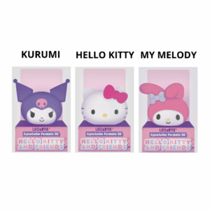 Apontador 3D Hello Kitty e Amigos - LEO e LEO - CX 16 UND