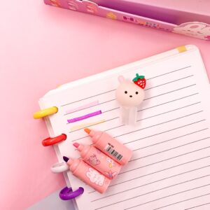 Marca Texto 3 em 1 Coelhinho Fofo - UND - SUPER PROMOÇÃO