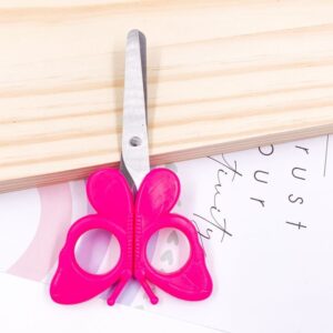Tesoura Fofa 13 cm Borboleta KAZ - BLISTER