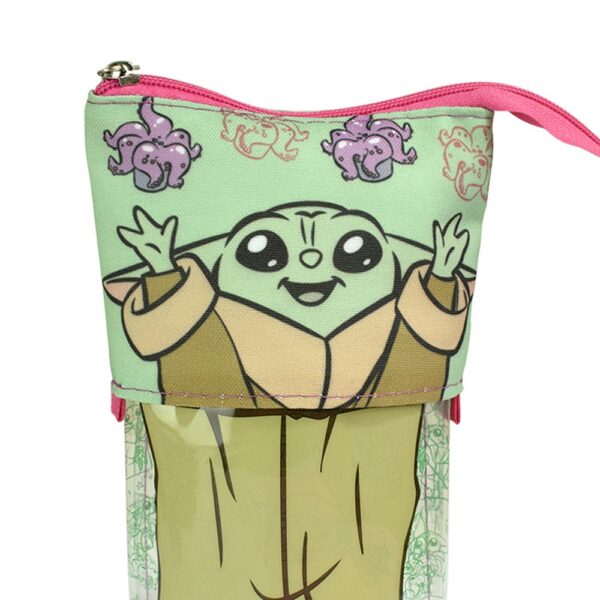 Estojo Retrátil 2 em 1 Star Wars Baby Yoda DAC