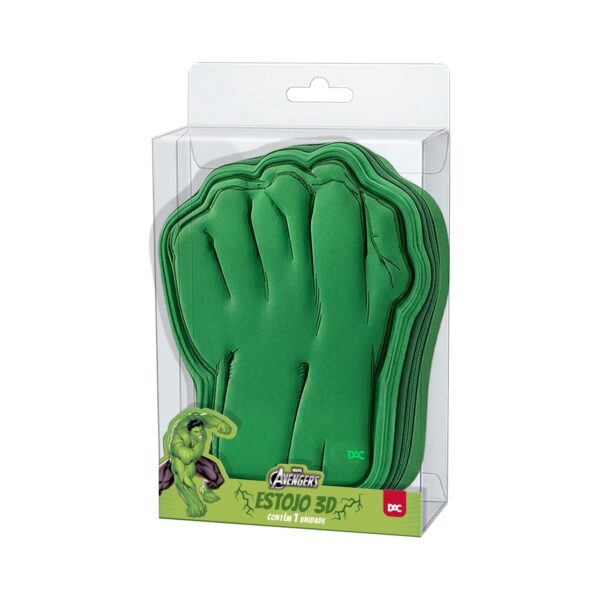 Estojo Box 3D Mão Hulk Marvel - DAC
