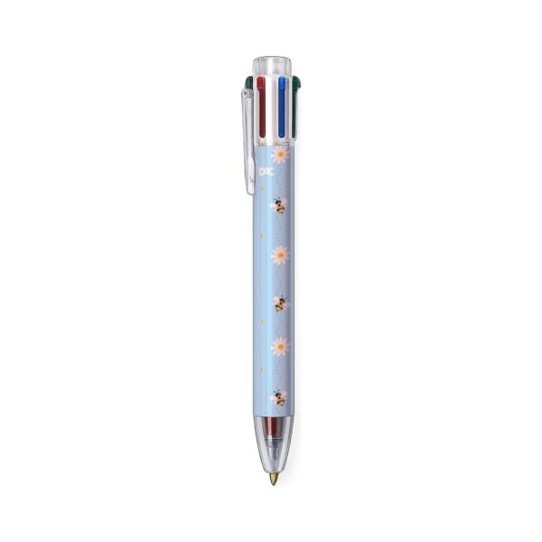 Conjunto Criativo Caderno 50 fls, Caneta 6 Cores, Marca Texto e Washi Tape Trendy - DAC