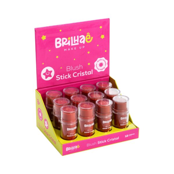 Make Blush Stick Cristal 9g - BRILHAE - UND