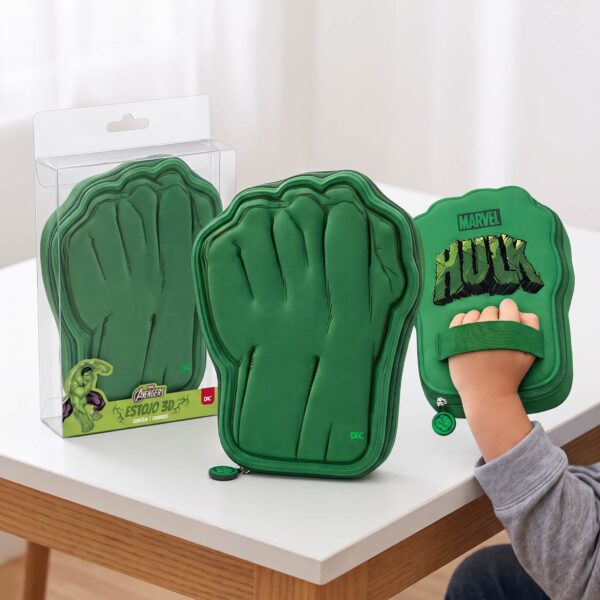 Estojo Box 3D Mão Hulk Marvel - DAC