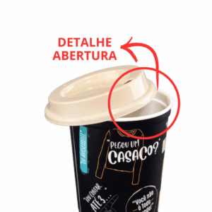 Copo c/ Tampa Bico MÃE 500ml - PLASÚTIL - UND