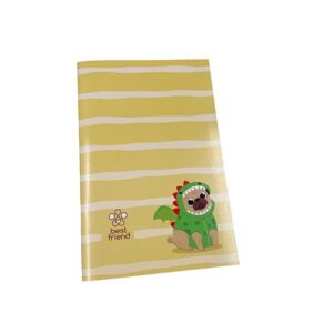 Caderno Grampeado Pautado 120X180mm Best Friend BRW - Pacote c/4 Und