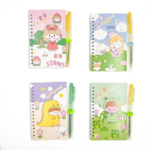 Mini Caderno Espiral Menininhas c/ Caneta