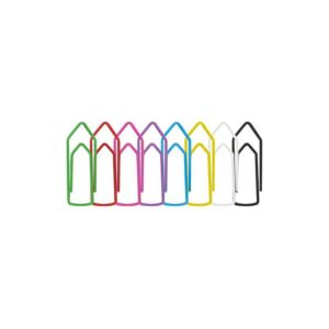Clips para papel tamanho 2/0 Coloridos 50un BRW