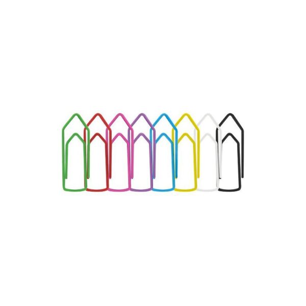 Clips para papel tamanho 2/0 Coloridos 50un BRW