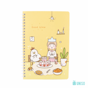 Caderno Espiral A5 Good Time 14x20,7cm  60 Fls - UNISO - UND