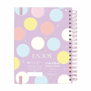 Caderno Smart Colegial Enjoy 80 fls - DAC