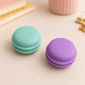 Borracha Macarons Sortido - YINS PAPER - CX 24 UND