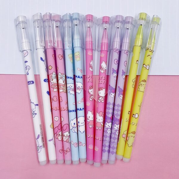 Caneta Apagável Estampada My Melody - Blister 12 Und