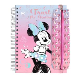 Estojo com elástico para fixar em cadernos Disney Minnie DAC