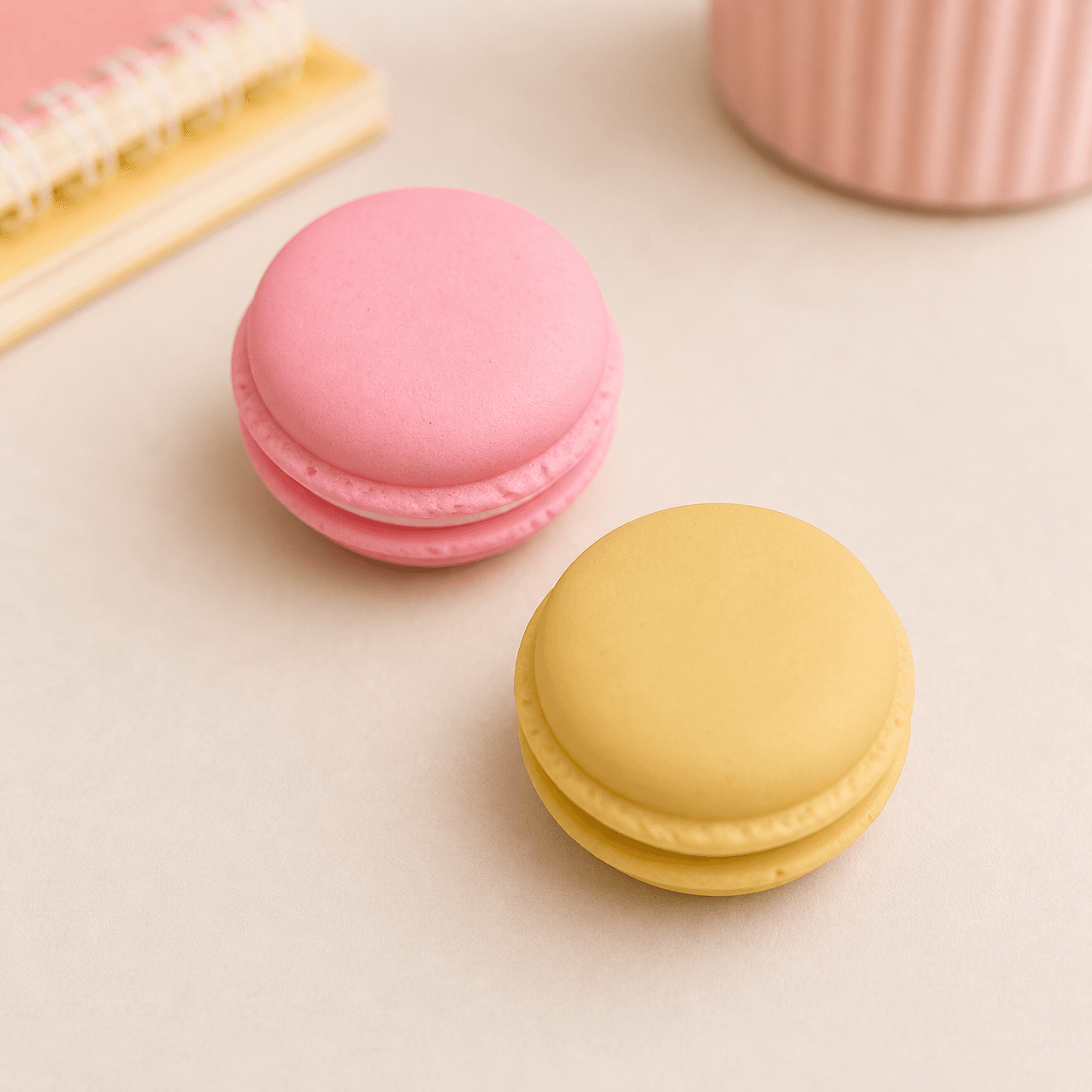 Borracha Macarons Sortido - YINS PAPER - CX 24 UND