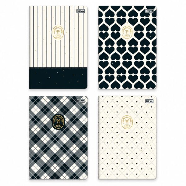 Planner Agenda Grampeado 17,8x25,4 cm WEST VILLAGE - TILIBRA - UND