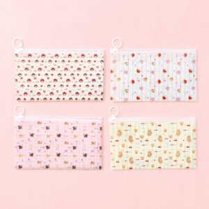 Estojo Pasta Zip Multiuso CUTE ANIMAL B6 22x13cm - UNISO - UND
