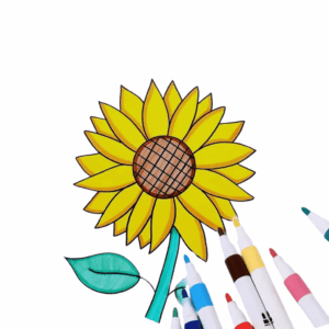 Marcador ACRÍLICO para COLORIR - MALETA 24 CORES