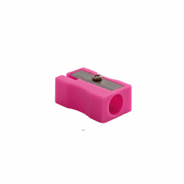 Apontador Simples Retangular Colorido LEO E LEO - CX 24 UND