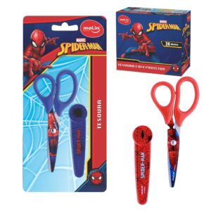 Tesoura Homem Aranha 13 Cm MOLIN - BLISTER