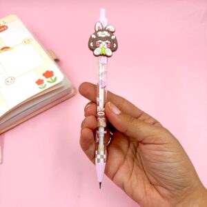 Lapiseira Estampada 0.7mm Menininha Love - Kit 4 Und
