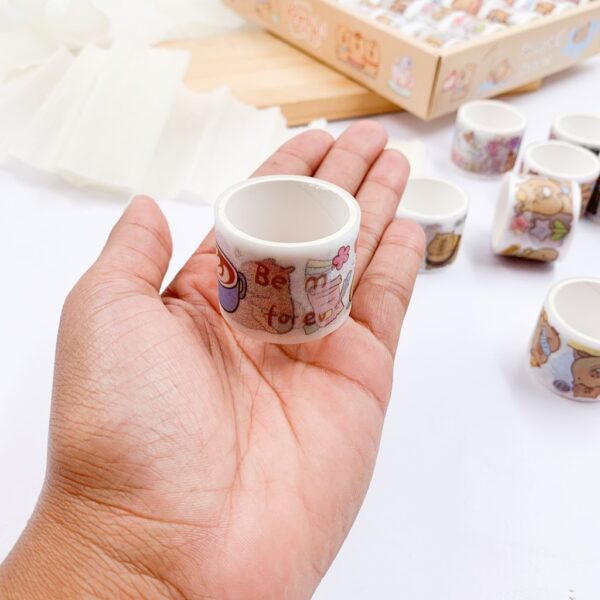 Washi Tape Largo c/ Glitter Capivara Capy - UND