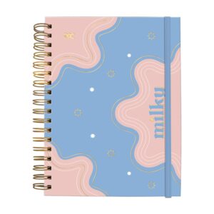 Caderno Smart Universitário 10 Matérias Milky DAC