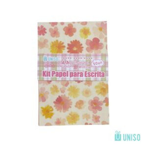 Kit Papel para Colagem SCRAPBOOK 5,6x8,3cm 50 Fls - UNISO - UND