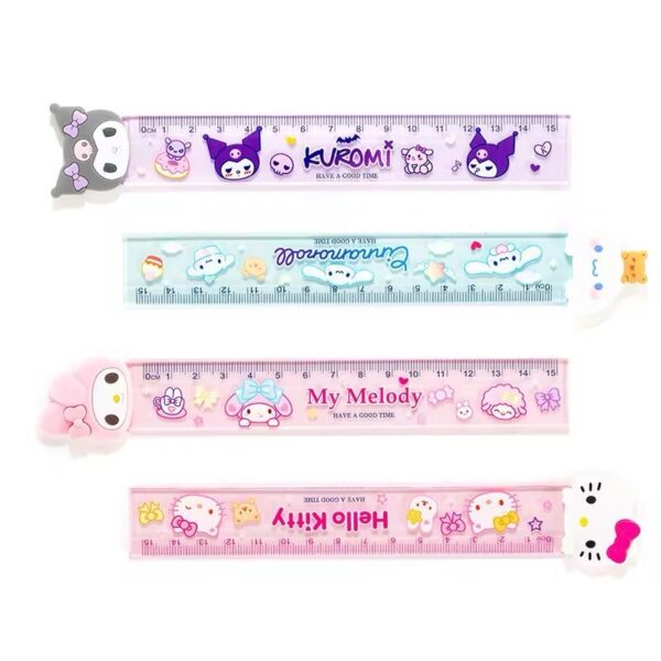 Régua Turma Hello Kitty - Cx 48 Und