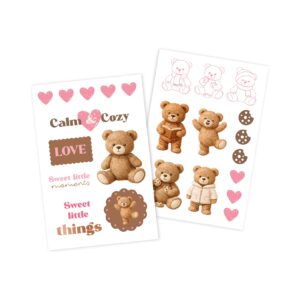Caderno de Anotações Fluffy Trendy Ursinho 80 fls - DAC