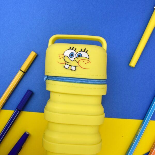 Estojo Retrátil Magic 2 em 1 Silicone Bob Esponja Nickelodeon - DAC