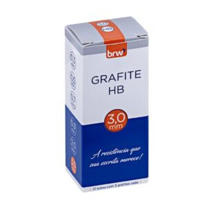 Grafite Hb 3.0mm 12 UND - BRW - CX 12 TUBOS