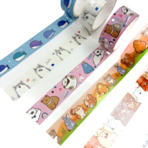 Washi tape bichinhos fofos - Cx 40 Und