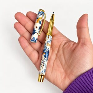 Caneta Luxo Metálica  + Case Brisa de Verão - IMPORTADO - UND